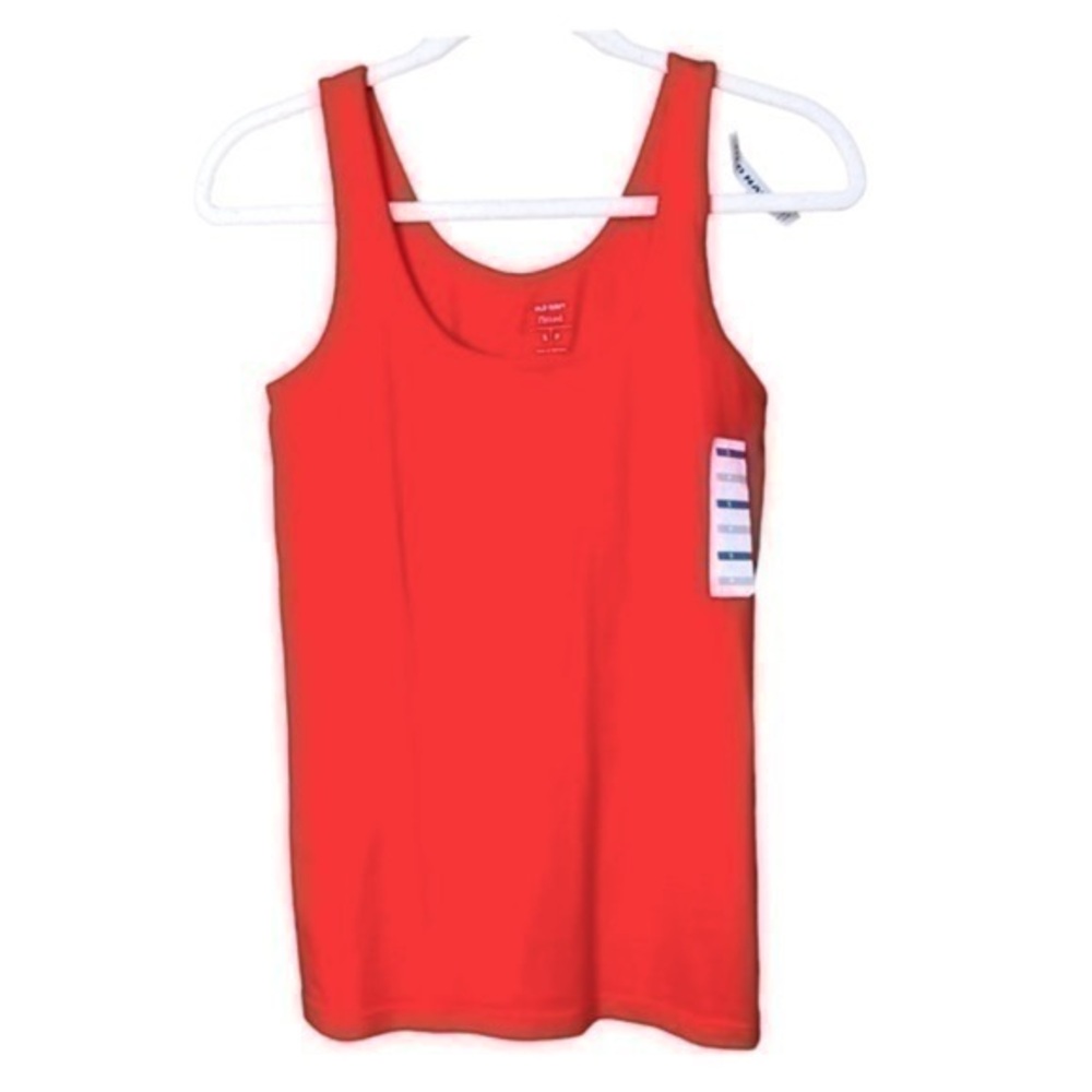 Old Navy Orange Athletic Sports Tank Top NWT